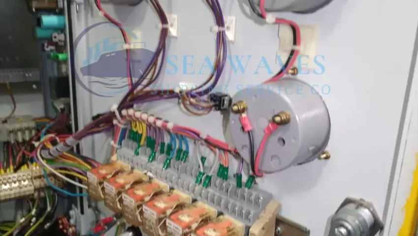 Electric work - Replace main generator panels AT MV PACIFIC NL